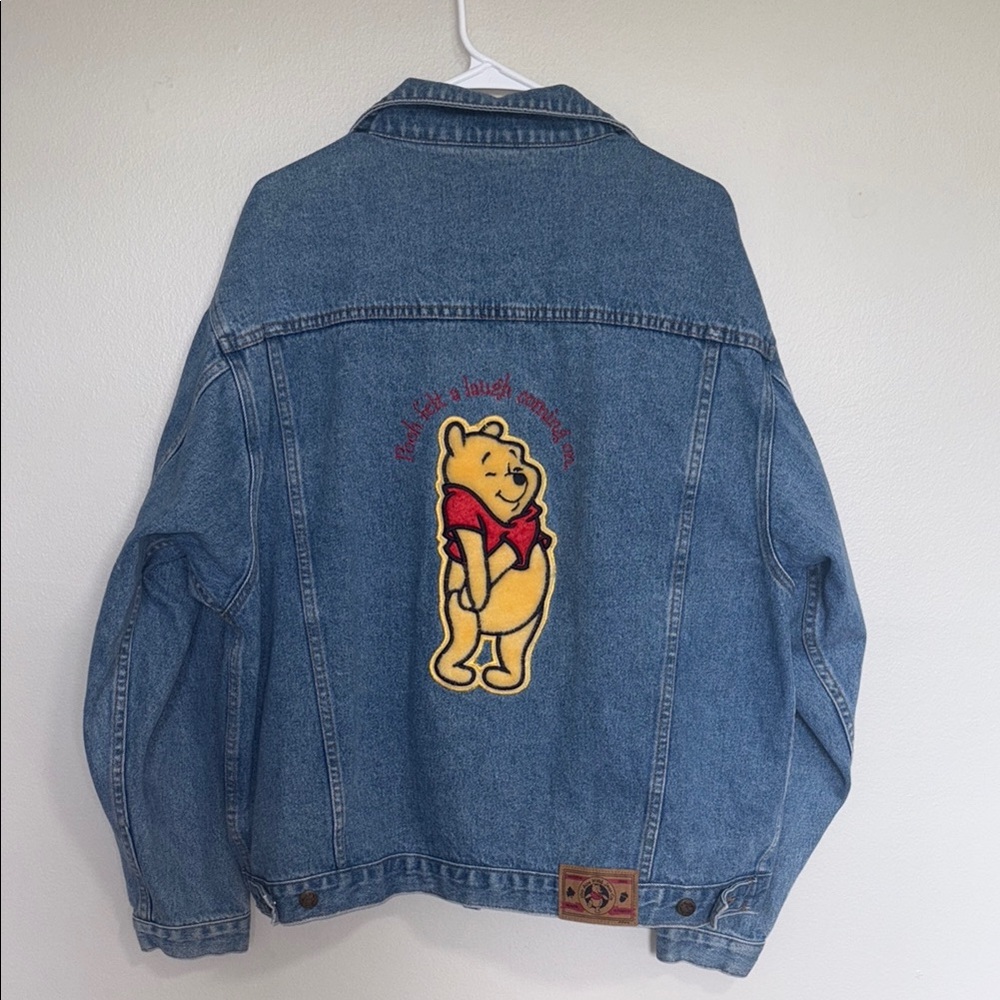Vintage Unisex Disney Winnie the Pooh denim jacket